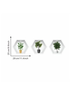 Bluejw Plant Potted Wall Stickers Perfect For Bedroom And Living Room  - Image 3