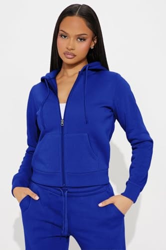 CLOCOR Women 2 Piece Outfits Sweatsuit Long Sleeve Zip-Up Hoodie Fall Winter Casual Jogger Sweatsuit Sets with Pocket - Image 5