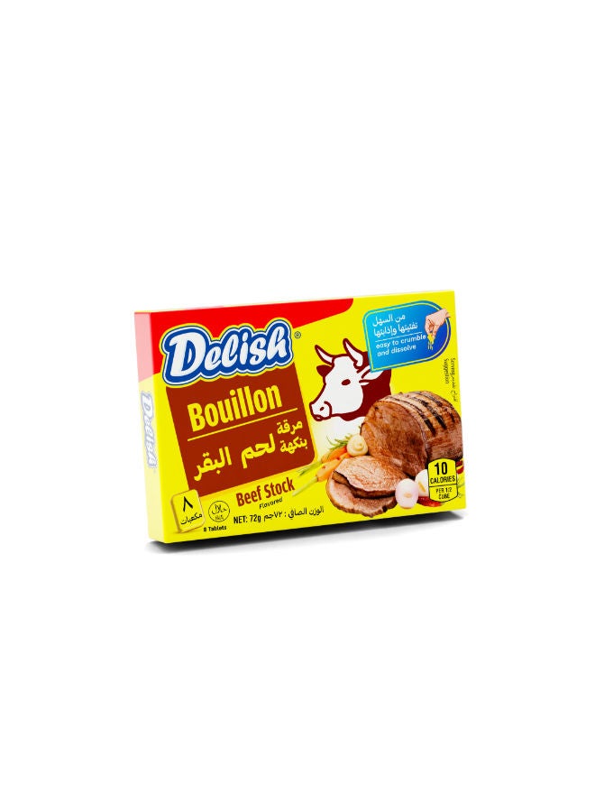 Bouillon Beef Stock Flavored  72 Gram