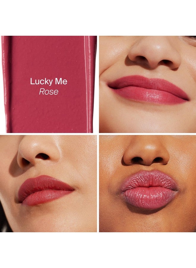 Supergoop! Lipshade 100% Mineral SPF 30 Hydrating Lipstick, Lucky Me (Rose) - Buildable, Bold Lip Color - Nourishes, Hydrates & Protects Lips - Natural Peppermint Flavor - Image 4