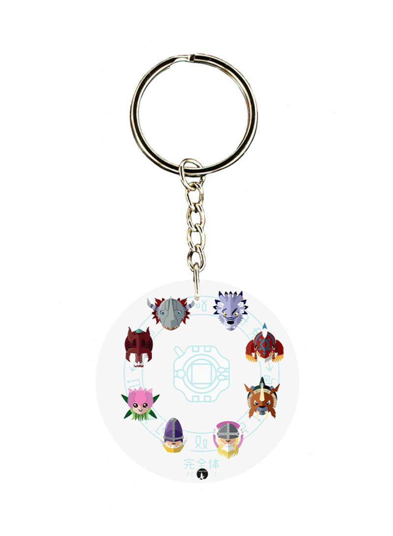 Anime Digimon Key Chain