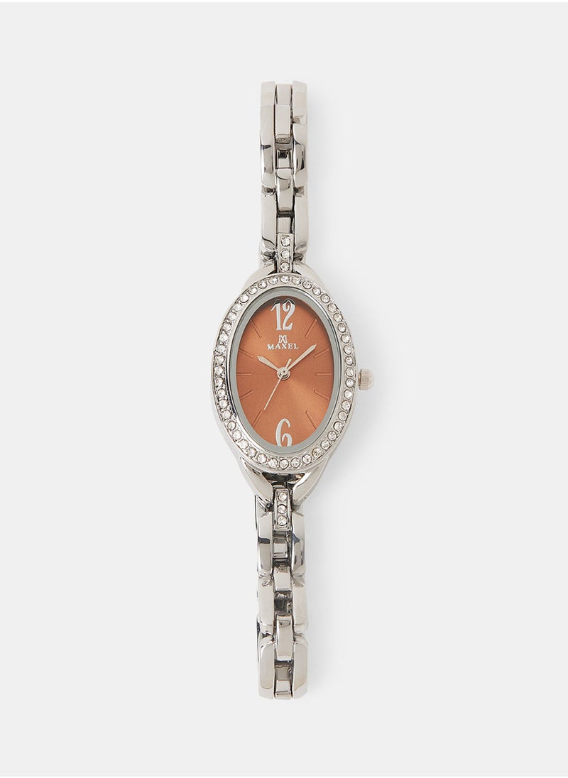 Maxel - Women's Embellished Wrist Watch MX73 - Image 1