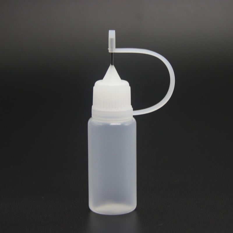Generic 10ml Colorful Syringe Bottles for Cosmetics White 