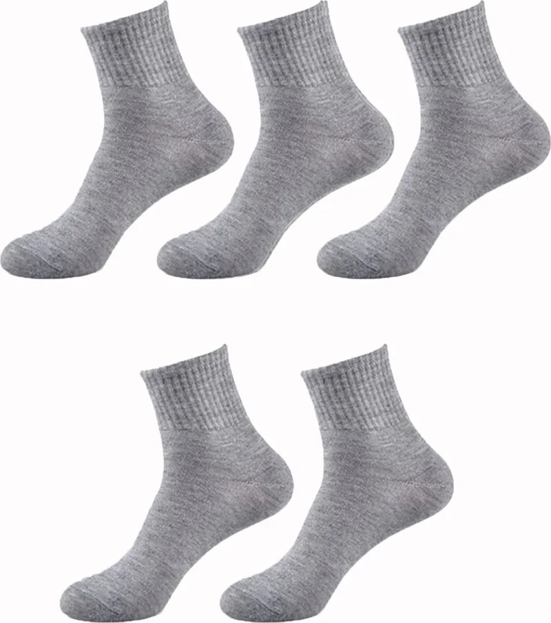 هيبسين راكيب Rival to All 5 Pack Women's and Men's College Socks Colorful Cotton Half Socks Economical