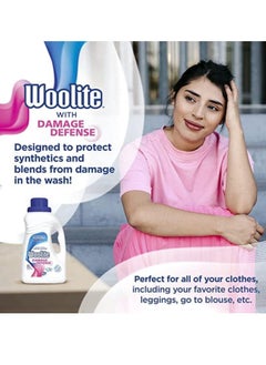 Woolite Woolite Clean & Care Liquid Laundry Detergent, 33 Loads, Regular & HE Washers, Gentle Cycle, scent, Sparkling Falls, 50 Fl Oz  - Image 5