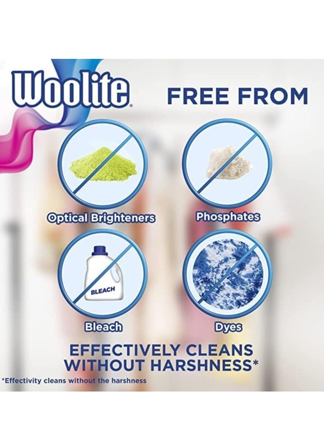 Woolite - Woolite Clean & Care Liquid Laundry Detergent, 33 Loads, Regular & HE Washers, Gentle Cycle, scent, Sparkling Falls, 50 Fl Oz - Image 1