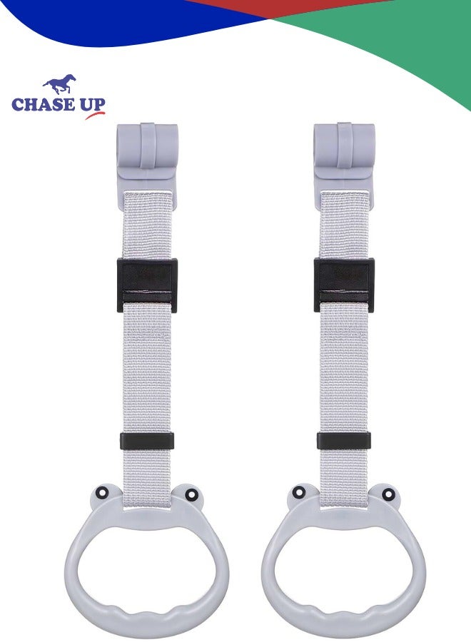 تشيس اب حلقات سحب حظيرة لعب الأطفال، قطعتان قابلتان للتعديل لمساعدة الطفل على المشي، حلقات سحب حظيرة لعب الأطفال، حلقة سرير للأطفال، ملحقات الطفل - Image 1