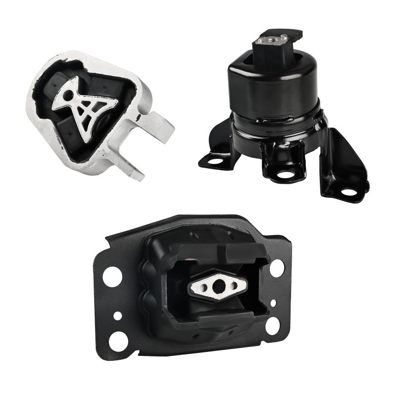 JDMON 3Pcs Engine Motor Transmission Mount Kit Replacement for Ford Fusion L4 25L 2013 2014 2015 2016 Compatible with A5603 A5710 A5606 6G9Z6068A BG9Z6068A DG9Z6038H DP5Z6068A