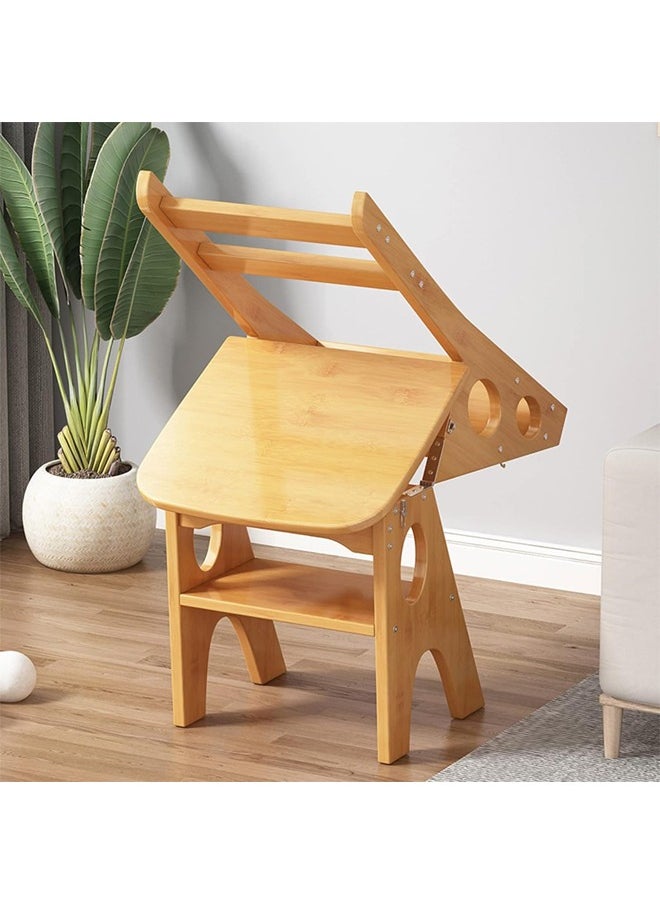 Cady One 2 in 1 Chair and Ladder, Wooden Chair Converts to 4 Step Ladder, Lightweight, Foldable, Heavy Duty, Holds 100kg, Multi-Functional  - Image 4