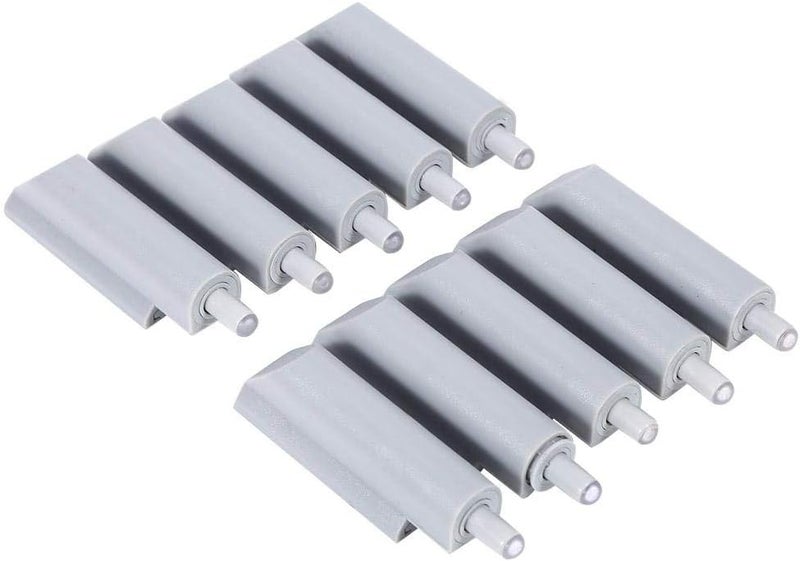 كلاراكو نظام مخمد الباب المفتوح من كلاركو، 10 قطع من مادة ABS، مفصلات أدراج خزانة الباب، نظام الفتح بالضغط، مخمد عازل، مزلاج، طرف بلاستيكي - Image 4