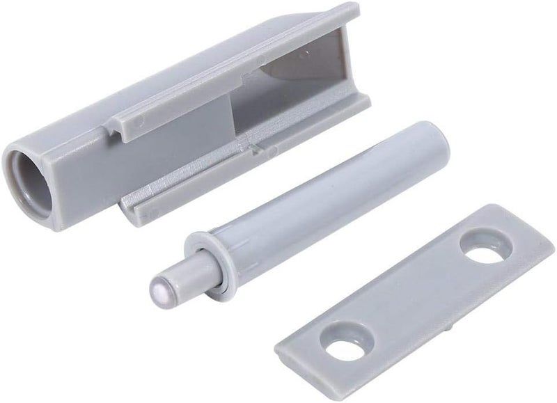 كلاراكو نظام مخمد الباب المفتوح من كلاركو، 10 قطع من مادة ABS، مفصلات أدراج خزانة الباب، نظام الفتح بالضغط، مخمد عازل، مزلاج، طرف بلاستيكي - Image 3