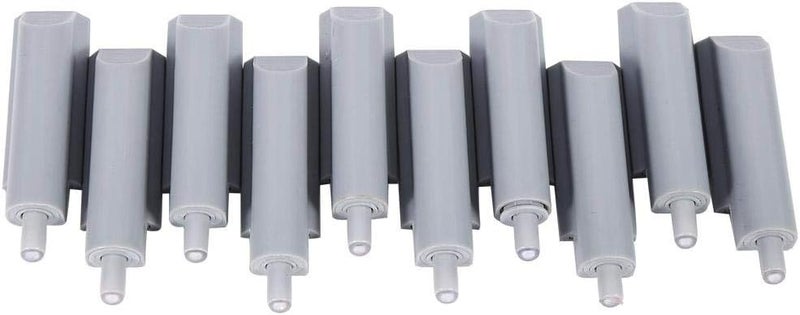 كلاراكو نظام مخمد الباب المفتوح من كلاركو، 10 قطع من مادة ABS، مفصلات أدراج خزانة الباب، نظام الفتح بالضغط، مخمد عازل، مزلاج، طرف بلاستيكي - Image 5