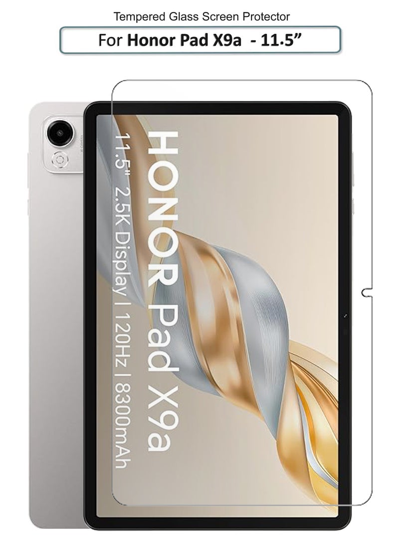 Unipha Honor Pad X9a - 11.5" - Tempered Glass Screen Protector - Premium HD Delicate Touch , Higher Transparency , Easy to Install ,Anti-scratch and Bubble-free Screen Protector - Clear - Image 1