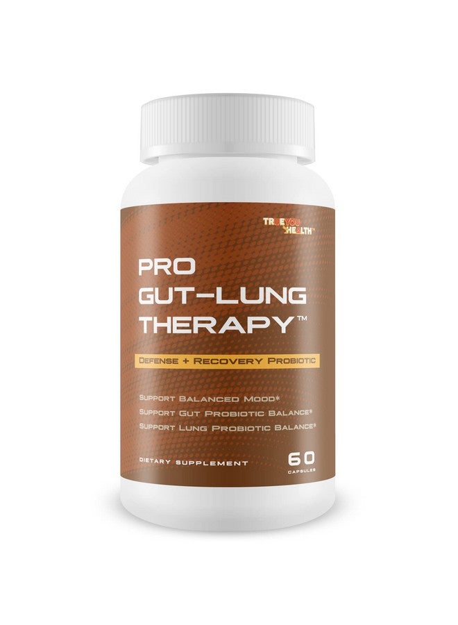 Pro Gut-Lung Therapy - Probiotic Mood Support - Defense + Recovery Probiotic - Support Balanced Mood - Support Gut Probiotic Balance - Support Lung Probiotic Balance - Overall Health Support - Image 1