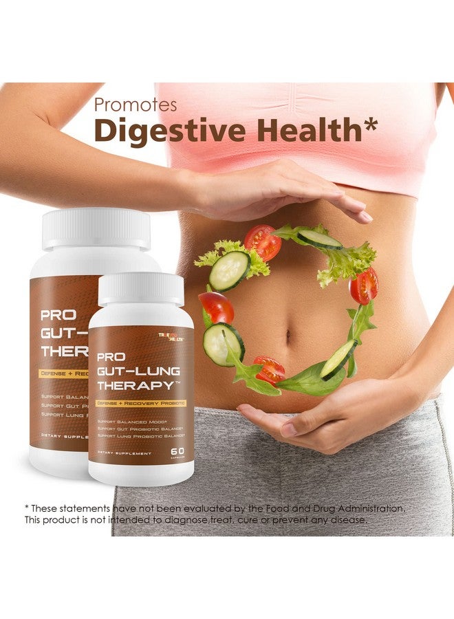 Pro Gut-Lung Therapy - Probiotic Mood Support - Defense + Recovery Probiotic - Support Balanced Mood - Support Gut Probiotic Balance - Support Lung Probiotic Balance - Overall Health Support - Image 5