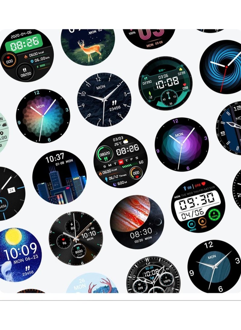 Mibro - X1 Sports Smart Watch 1.3-Inch Amoled HD And Lightweight Colorful Screen with (upgrade version) - Black - Image 1