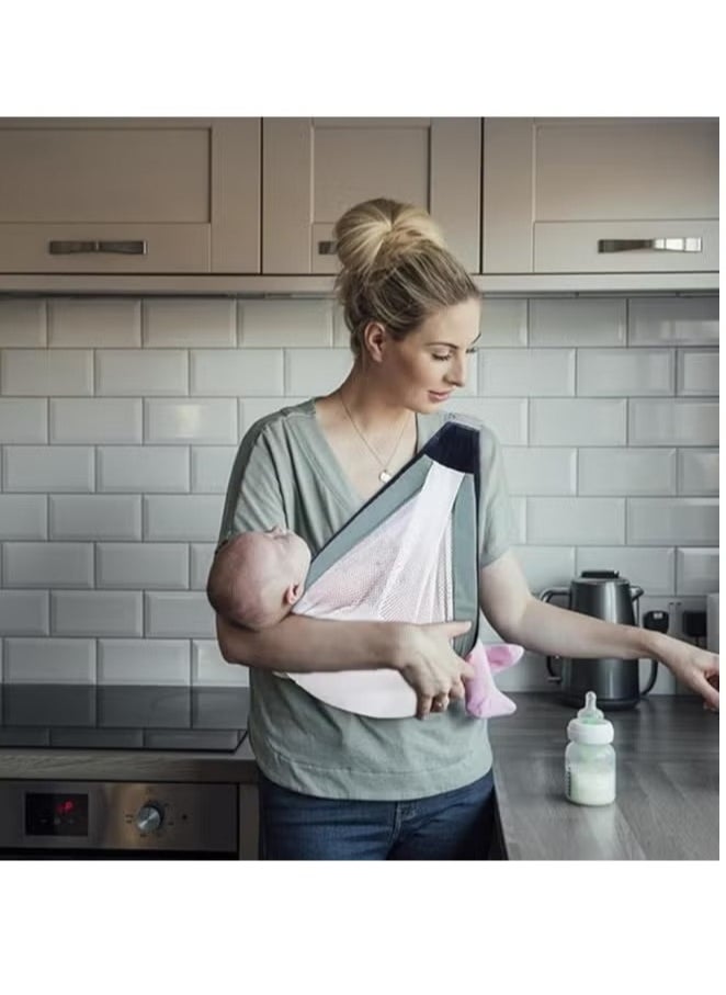 FALMER Adjustable Baby Carrier Half-Wrapped Single Shoulder Carrier for Newborns to 20kg  - Image 2