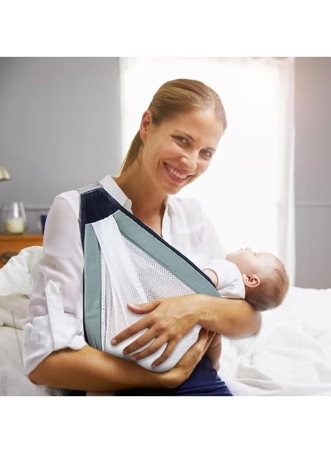 FALMER Adjustable Baby Carrier Half-Wrapped Single Shoulder Carrier for Newborns to 20kg  - Image 3