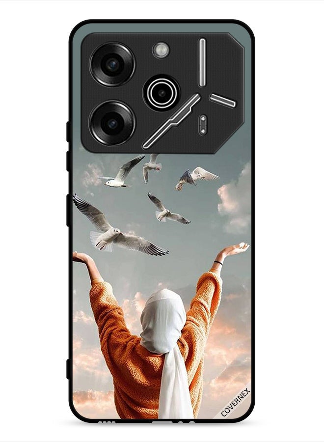 Covernex Tecno Pova 6 Pro 5G Protective Case Cover Flying Birds - Image 1