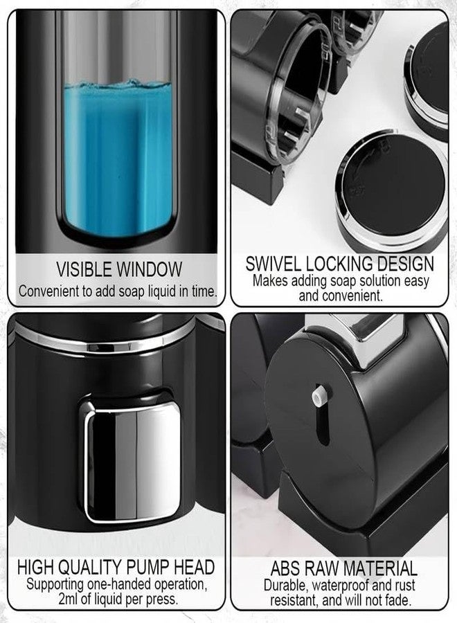 SELLZY ABS Plastic Wall Mounted Liquid Soap Dispenser 400ml | Shampoo Conditioner Handwash Lotion Gel Dispenser for Bathroom & Kitchen | Leak Proof, Durable, Easy Refill | White, (Pack of 1) - Image 3