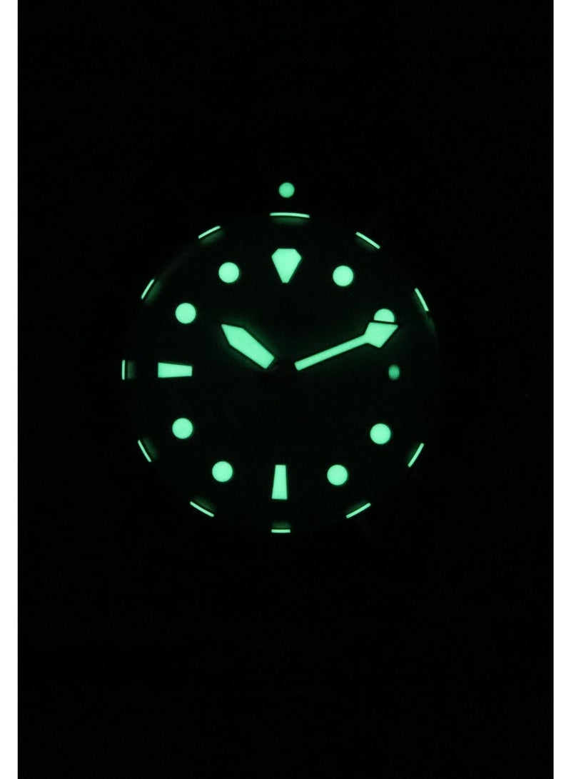 Ratio FreeDiver Sapphire Stainless Steel Green Dial Automatic RTF049 200M Men's Watch - Image 2