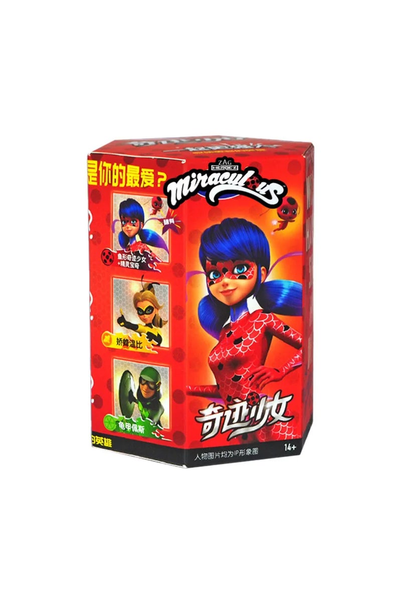 random one Miraculous Ladybug Model Toy Collection Action Figure Blind Box Cat Nior Queen Bee Rena R