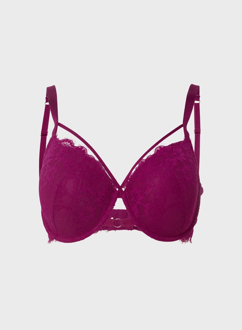 La Senza صدرية بتفاصيل حزام عنق غاطس - Image 1
