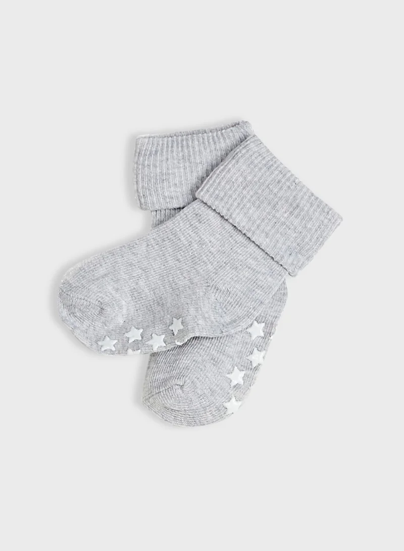 MINOTI Infant 3 Pack Assorted Socks