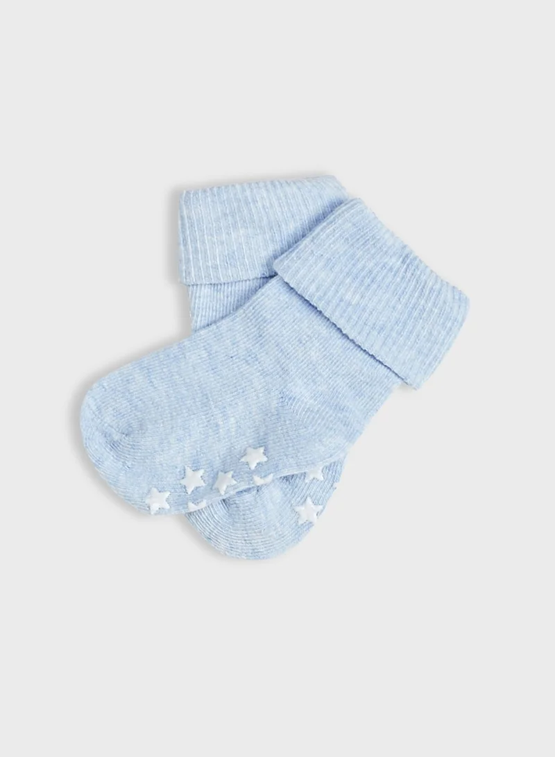 MINOTI Infant 3 Pack Assorted Socks