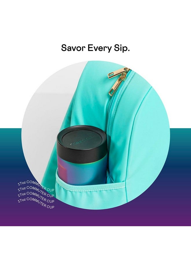 CORKCICLE Corkcicle Commuter Cup Travel Mug with 360° Sip Lid, Dragonfly, 17 oz - Insulated Coffee Mug with Lid Keeps Beverages Cold 18 Hours, Hot 5 Hours - Cupholder Friendly & Spill-Proof Slim Tumbler - Image 3