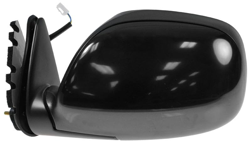 TRQ 2 Piece Driver and Passenger Side Mirror Assembly Set Electric Adjustment Non-Heated No Memory Black Compatible with 2000-2006 Toyota Tundra TO1320189 TO1321189 - Image 4