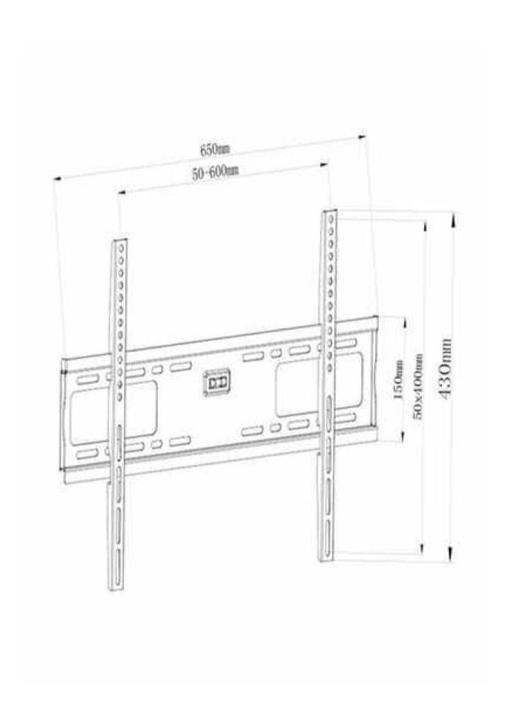 سكيل تك Fixed Type TV Wall Mount 32-80inches Black  - Image 2