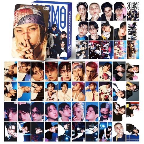 PYAJUU Stray Kids Karma Album Photocards 127PCS Karma Photo Card Set Stray Kids The 4th Album Merch Boys and Girls Card Set 55 PCS Photocard and 72 PCS Stickers Gift for Stay - Image 5