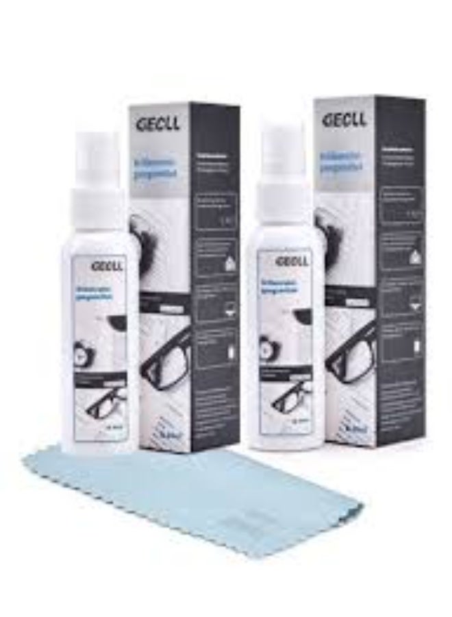 GECLL Anti-Fog Glasses Cleaning Spray – 60ml Lens Cleaner for Eyeglasses, Sunglasses & Screens - Image 5