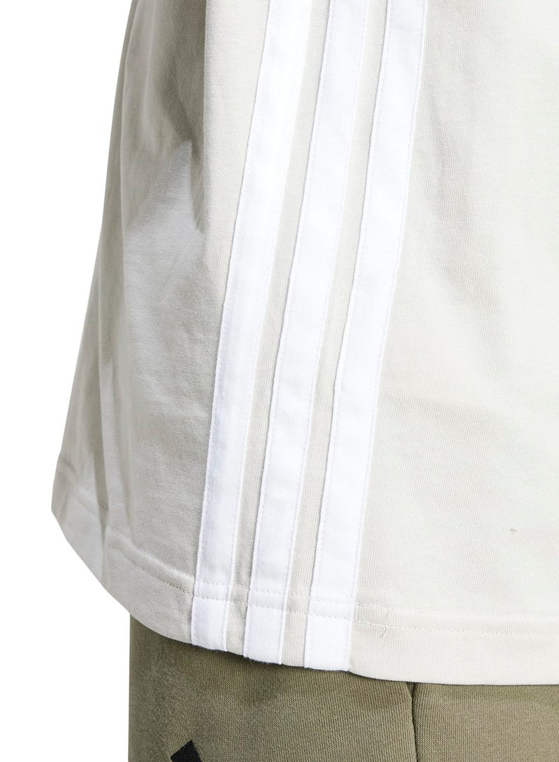 Adidas Essentials 3-Stripes Single Jersey T-Shirt - Image 4