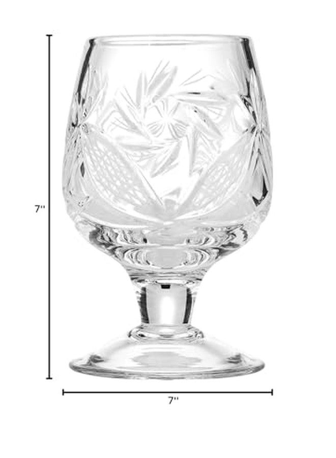 WORLD GIFTS Elegant and Modern Russian Cut Crystal Drinking Glass for Home, Parties, and Events - 1.7oz, Sherry Shot Glass, 50ml, Set of 6 - Image 3