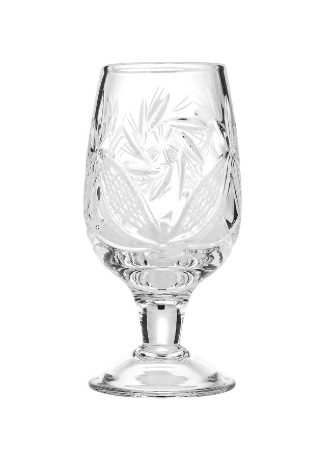 WORLD GIFTS Elegant and Modern Russian Cut Crystal Drinking Glass for Home, Parties, and Events - 1.7oz, Sherry Shot Glass, 50ml, Set of 6 - Image 4