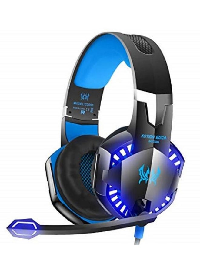 KOTION EACH Stereo Over-Ear Gaming Wired Headset With Microphone For PS4 /PS5/XOne/XSeries/NSwitch/PC - Image 2