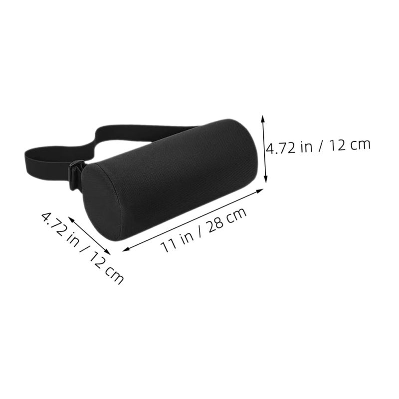 Adjustable Memory Foam Lumbar Support Pillow For Office Chair Car Seat And Recliner - Image 3