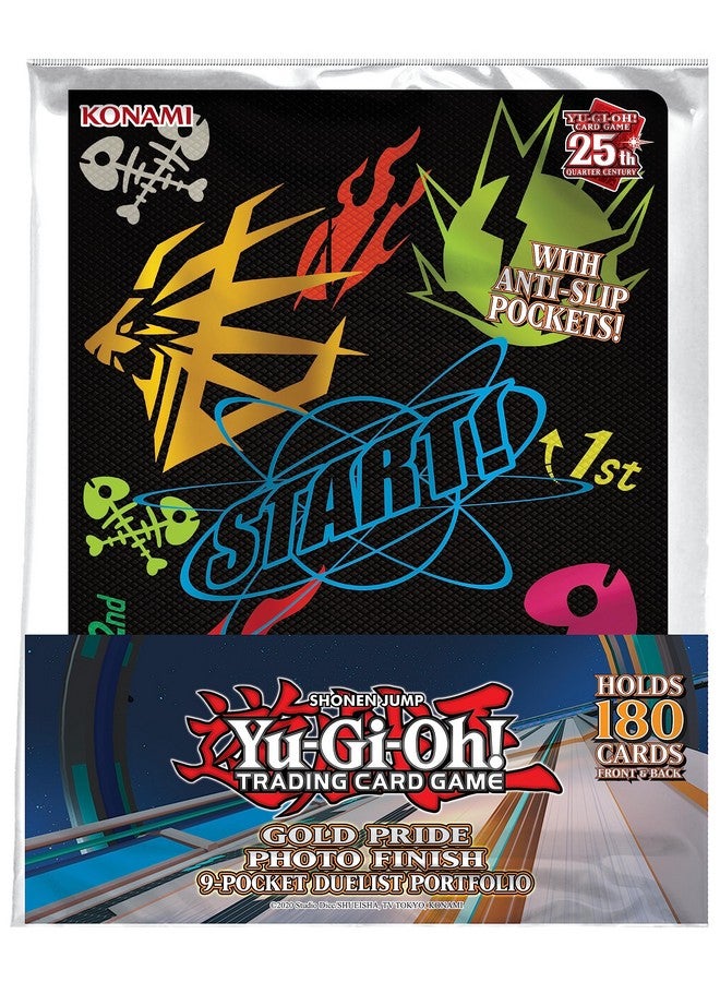 Yu-Gi-Oh! Yu-Gi-Oh! TRADING CARD GAME 9-Pocket Duelist Portfolio with Gold Pride Cards - Image 3