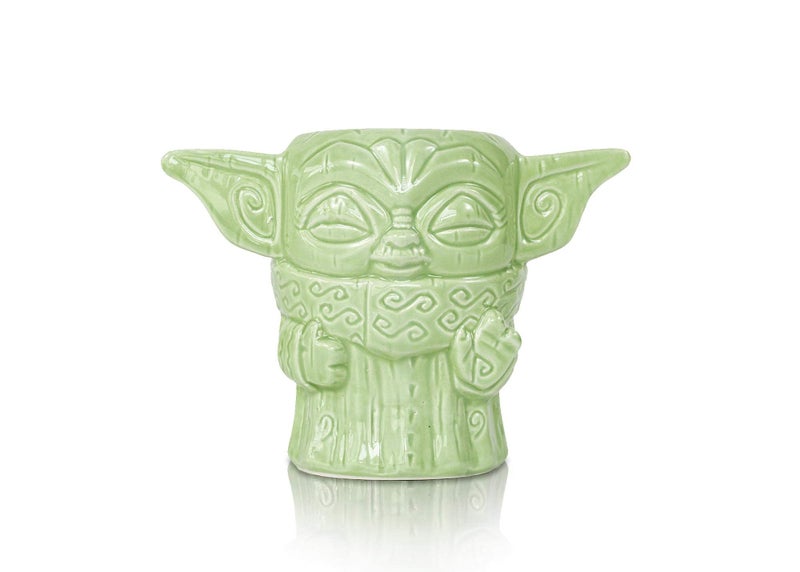 Geeki Tikis The Child Baby Yoda Force Pose Mug  Star Wars The Mandalorian  16 Ounces