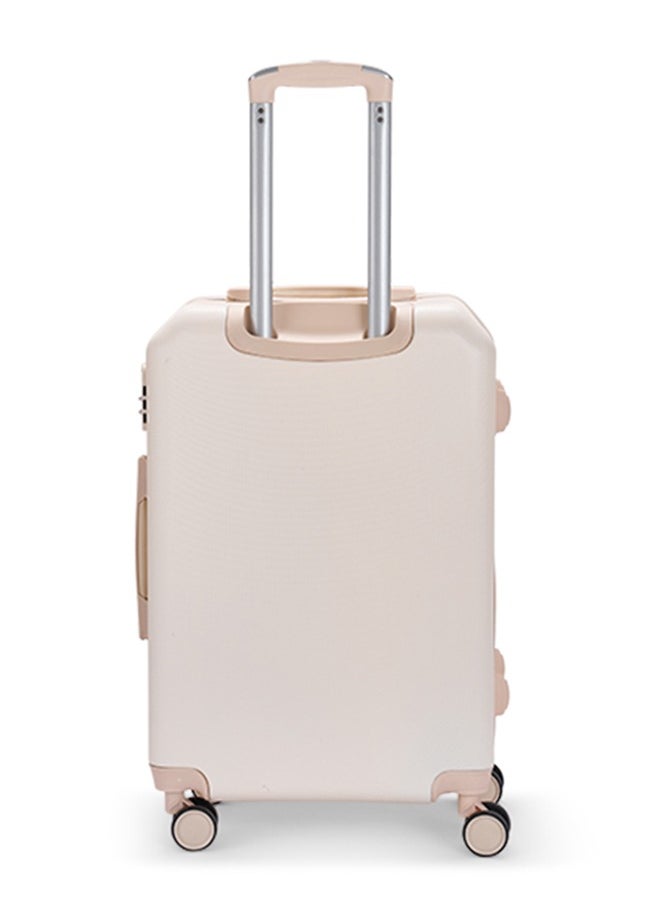 LIMRA Hardside 6 Piece Luggage Trolley Set Beige  - Image 5