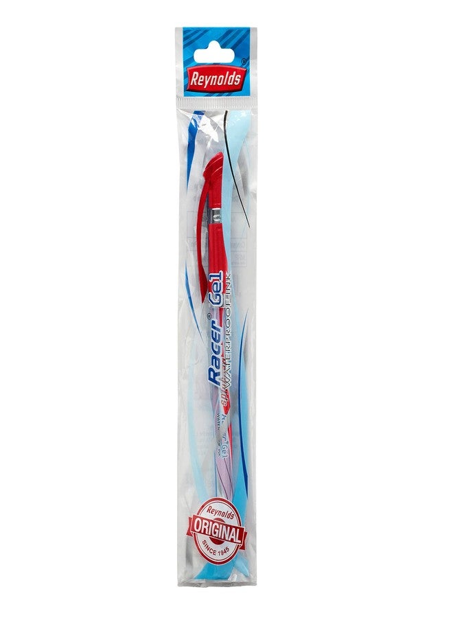 Reynolds Racer 0.5mm Needle Point Gel Pens - Pack of 20 (Red) - Image 1