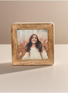 Mars & More Handcrafted Wooden Photo Frame 12x12 cm by Artesania  - Image 3