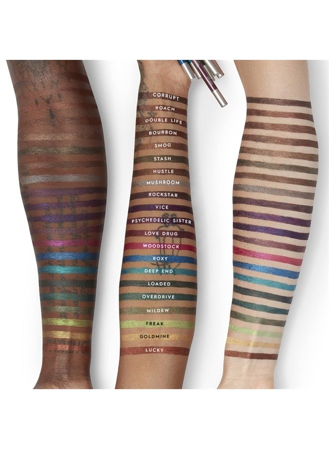 Urban Decay 24/7 Glide-On Eyeliner Pencil, Demolition - Deep Brown with Matte Finish - Award-Winning, Waterproof Eyeliner - Long-Lasting, Intense Color