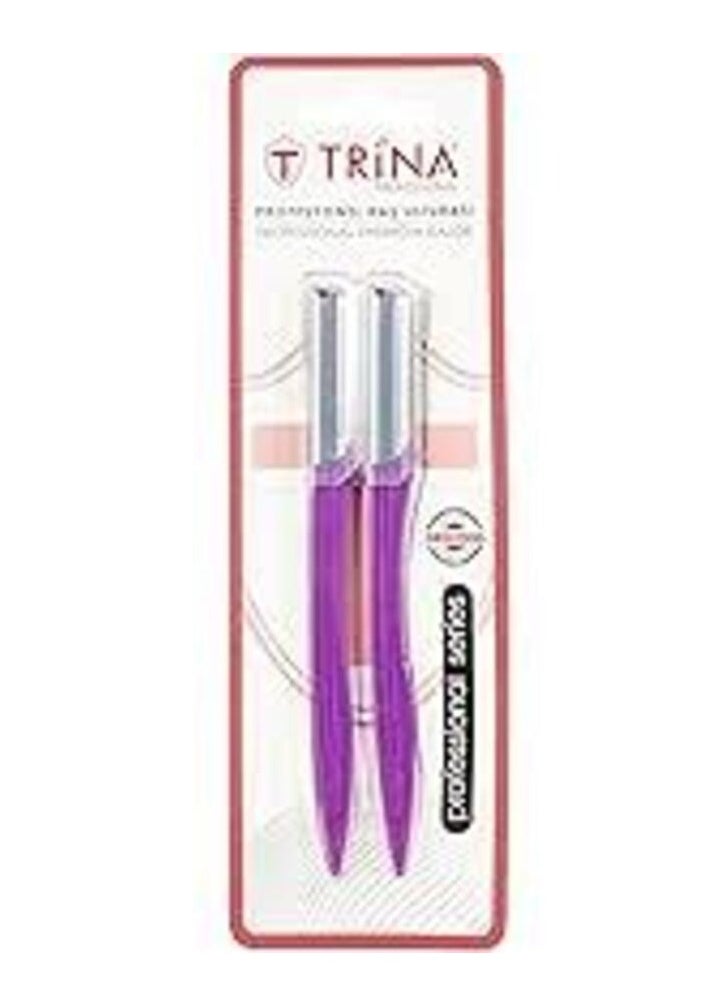 Trina Facial Hair Removal Blades for Women 2 Pieces  - Image 2