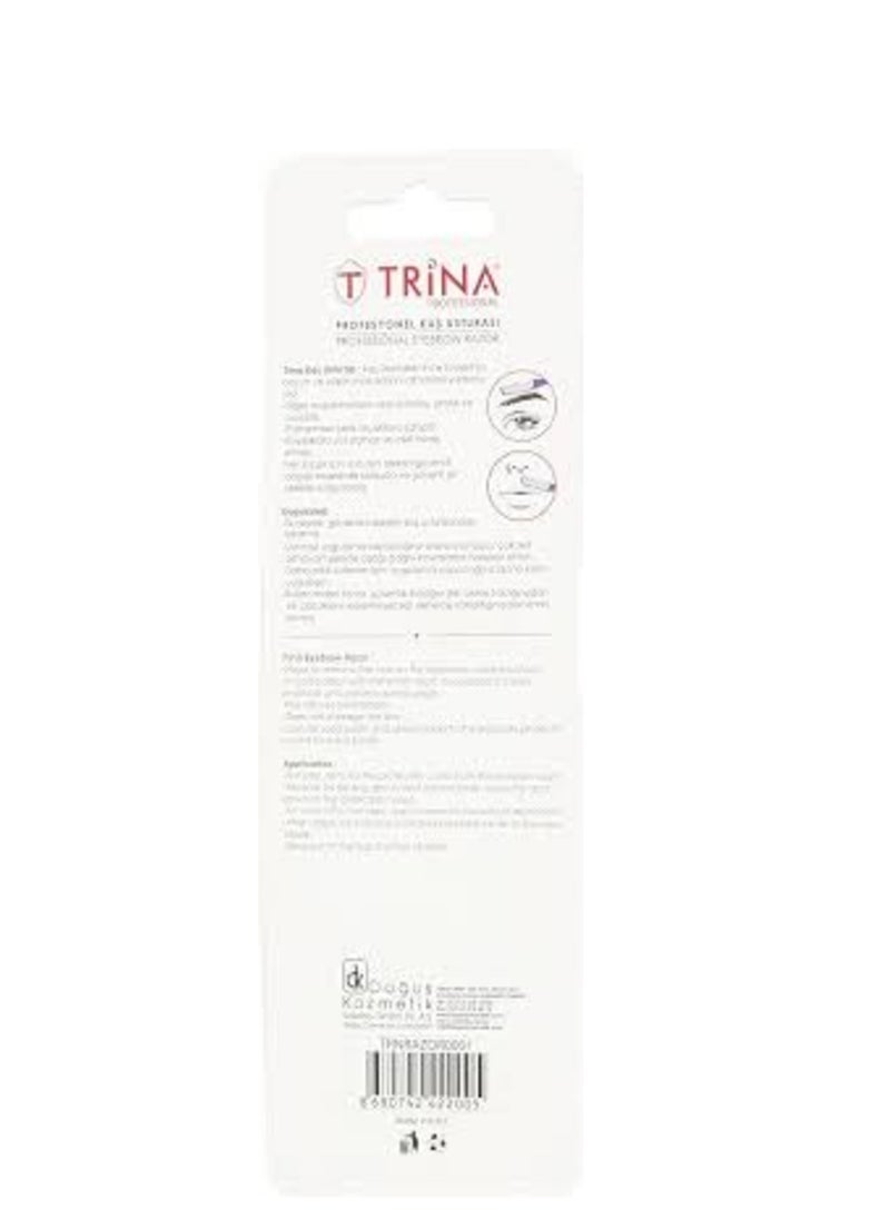Trina Facial Hair Removal Blades for Women 2 Pieces  - Image 3