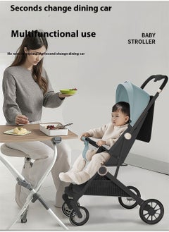 MaBaby Baby Stroller, Can Sit And Lie,Three Point Safety Belt Lightweight Stroller For Travel, With Handle And Pocket  - Image 5