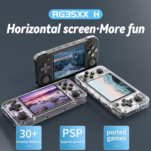 Aivuidbs RG35XX H Linux Retro Handheld Game Console 35xx H with a 64G Card PreLoaded 5570 GamesRG35XXH 35 IPS Screen Supports 5G WiFi Bluetooth HDMI and TV Output RG35XXHPurpleNEW - Image 5