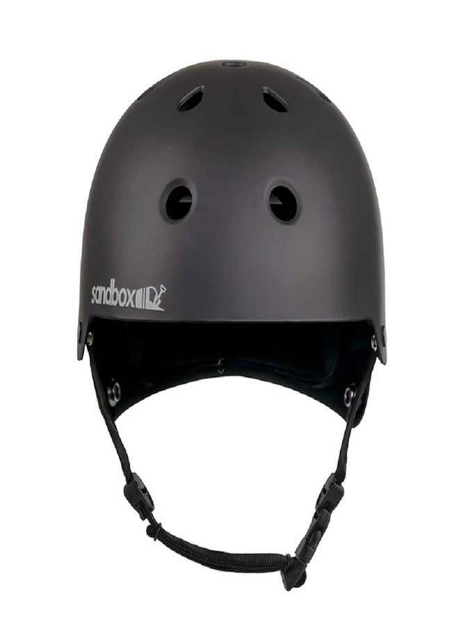 ساند بوكس خوذة التزلج Sandbox Legend (أسود مطفي / شعار 3M، صغير) - Image 2